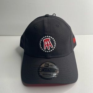Barstool Sports New Era Patch 9TWENTY Adjustable Dad Hat Cap Black Red OSFM NEW